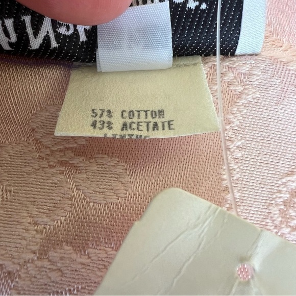 VTG NOS Nah Nah Collections Victorian Lolita Style Dressy Blazer Pink Pearl 12 - Picture 14 of 14